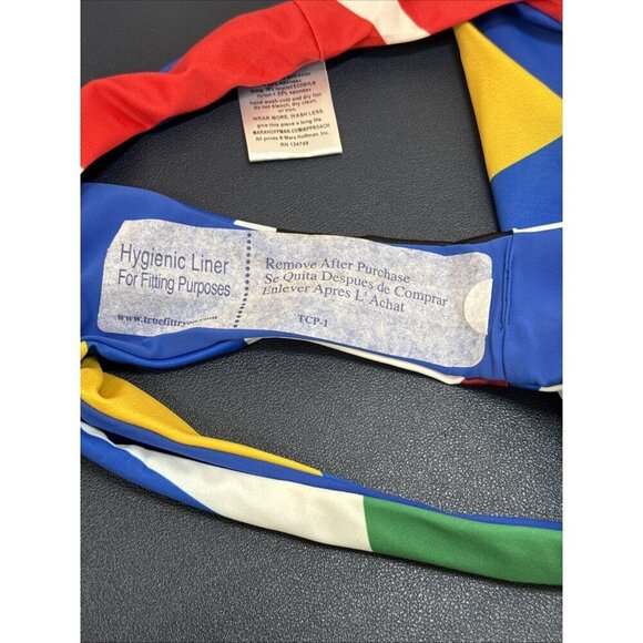 Mara Hoffman Women's S KAY Bikini Swim Bottom Crimson Multi NWT UPF50+ 9289 - Picture 7 of 14